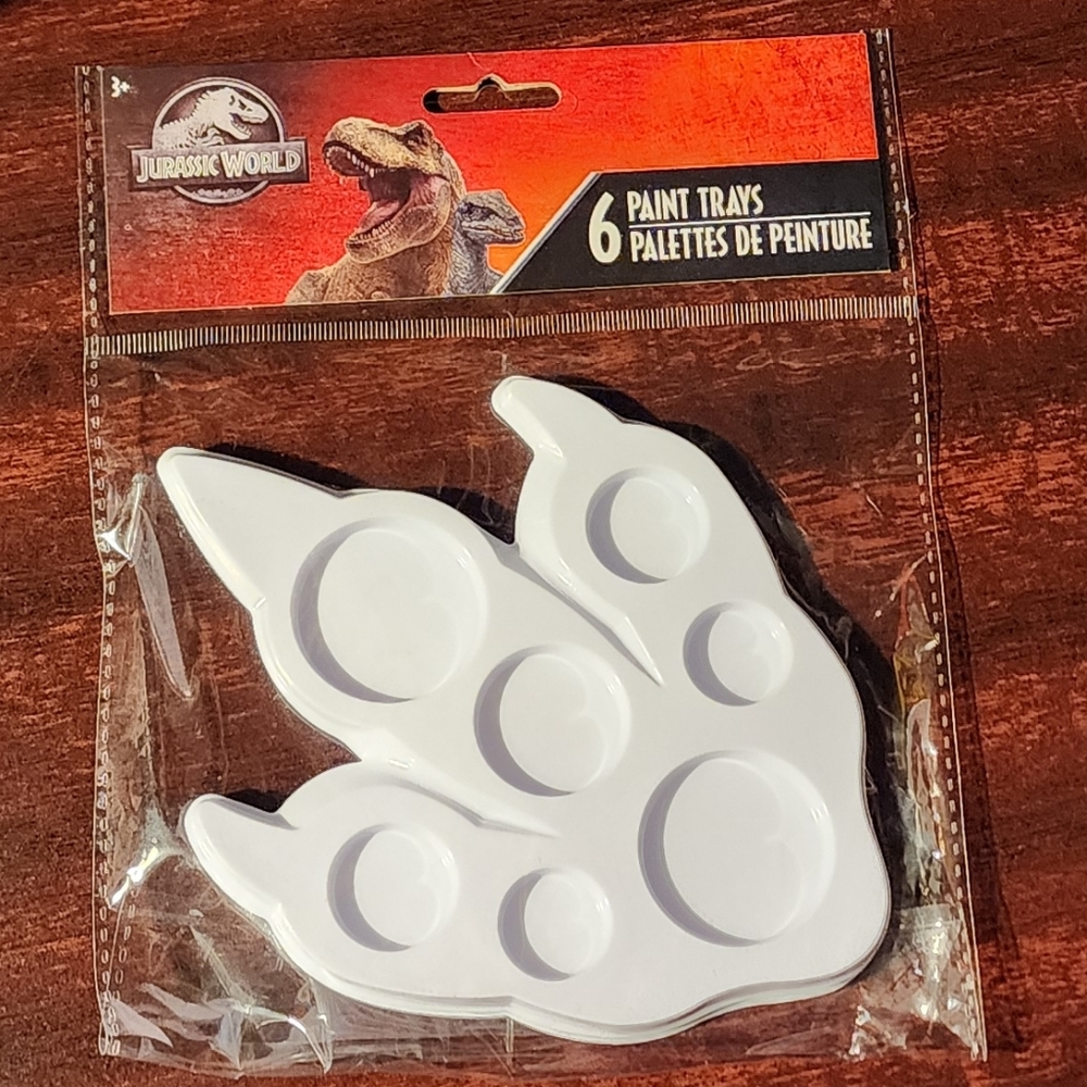 Jurassic World Paint Trays